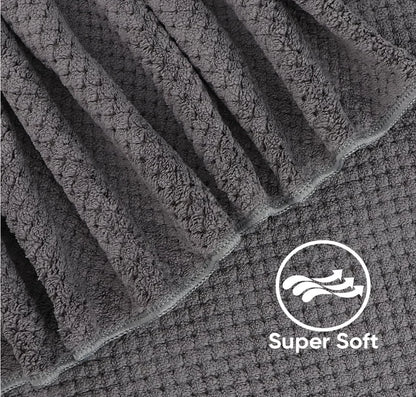 Bath Towel Microfiber Ultra Soft Highly Absorbent  Set of 2